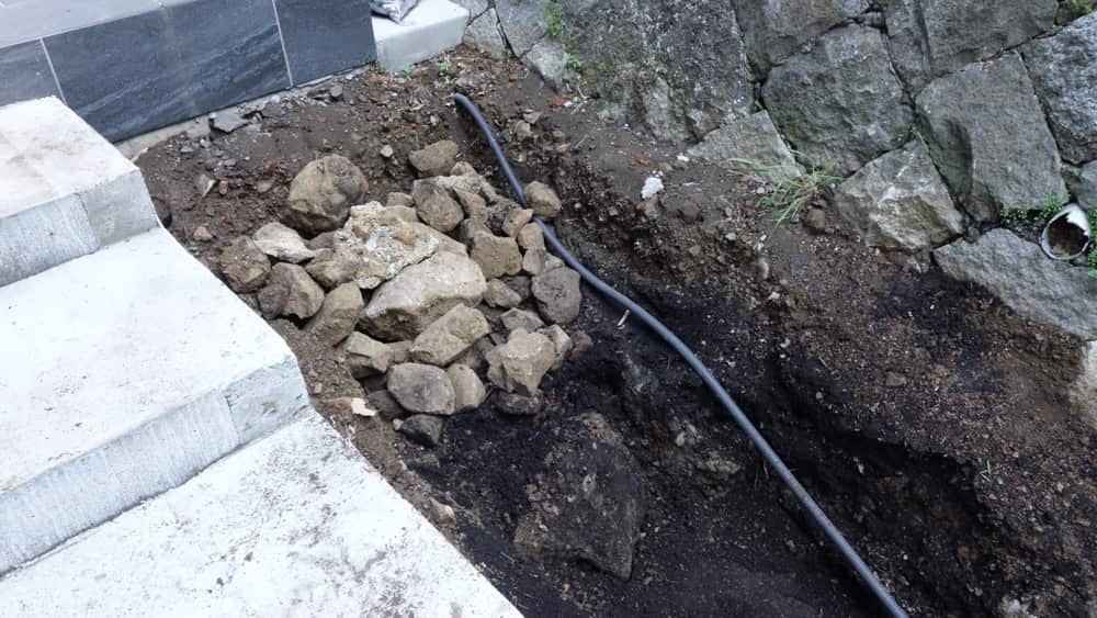 土入れ前の写真