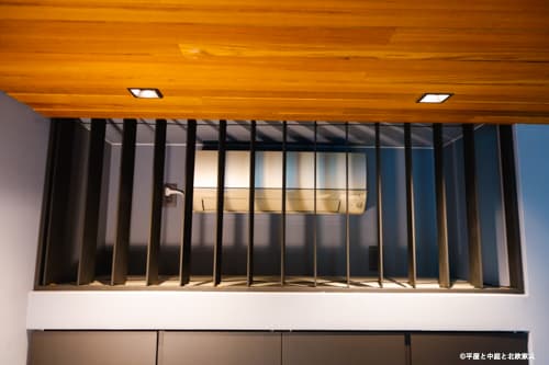 エアコン目隠しルーバーDIY