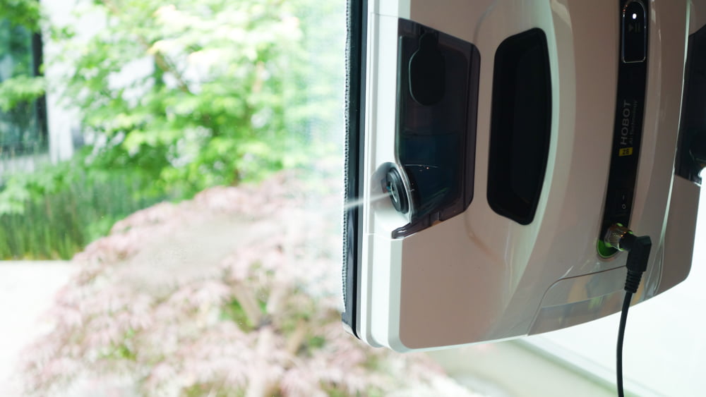 洗剤も噴霧できる